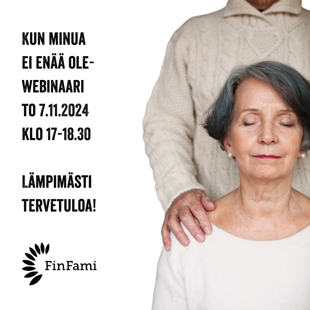Kun minua ei enää ole -webinaari (lähikatsomomahdollisuus toimistolla!)