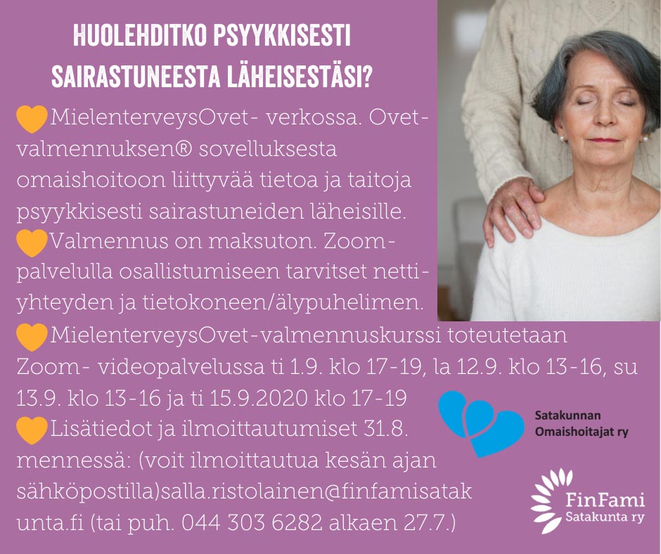 MielenterveysOvet- valmennus verkossa
