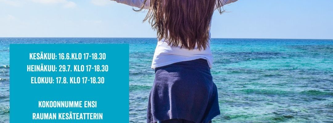 Vertaistukiryhmä kokoontuu Raumalla kesäkuukausina