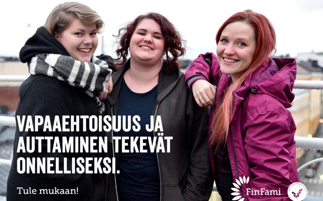 Hyvää vapaaehtoisten päivää!