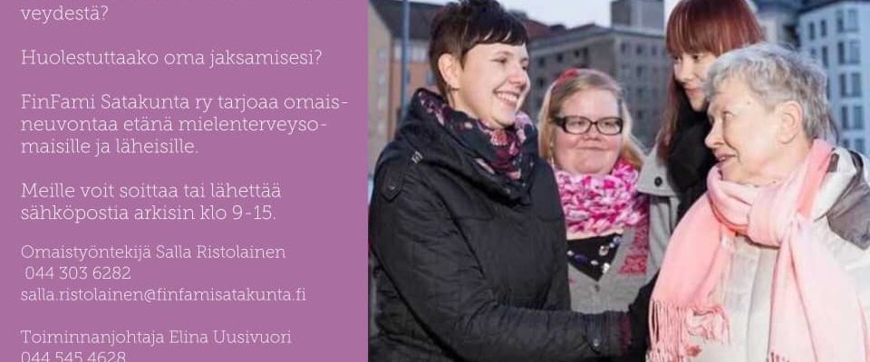 omaisneuvontaa sinulle joka olet huolissasi läheisesi mielenterveydestä