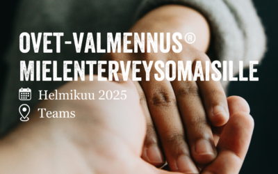 Ovet-valmennus® mielenterveysomaisille verkossa helmikuussa 2025